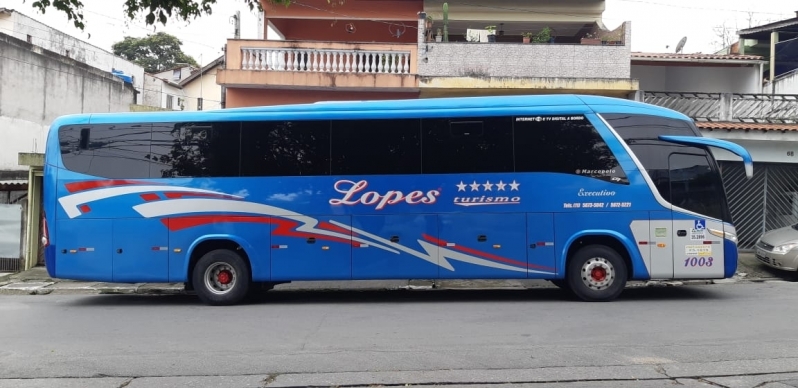 Aluguel de ônibus com Wi-fi Guaraciaba - Aluguel de ônibus com Motorista
